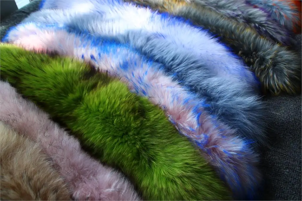 ZDFURS* натуральный меховой воротник для парки Роскошная Верхняя одежда натуральный теплый шарф женский большой мех енота Шарфы мужские куртки 75 см