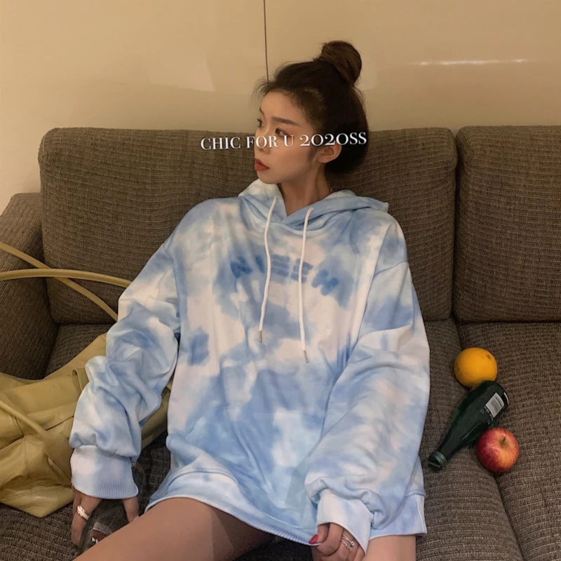 GOOHOJIO модные брендовые женские толстовки Весна Осень Женские повседневные