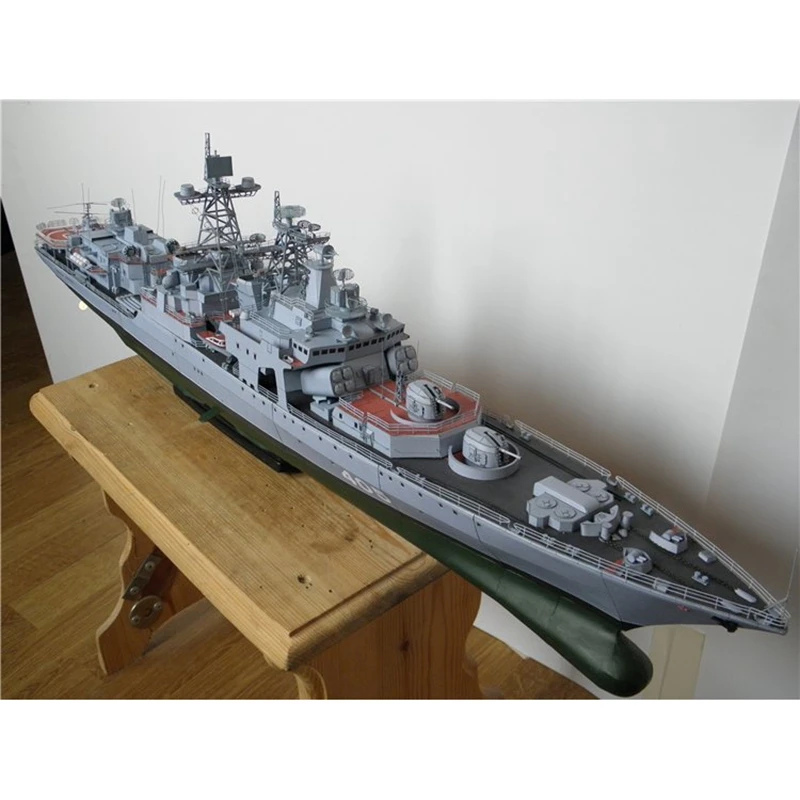 1:200 адмирал Левченко подводная лодка корабль DIY 3D бумажная карта Модель
