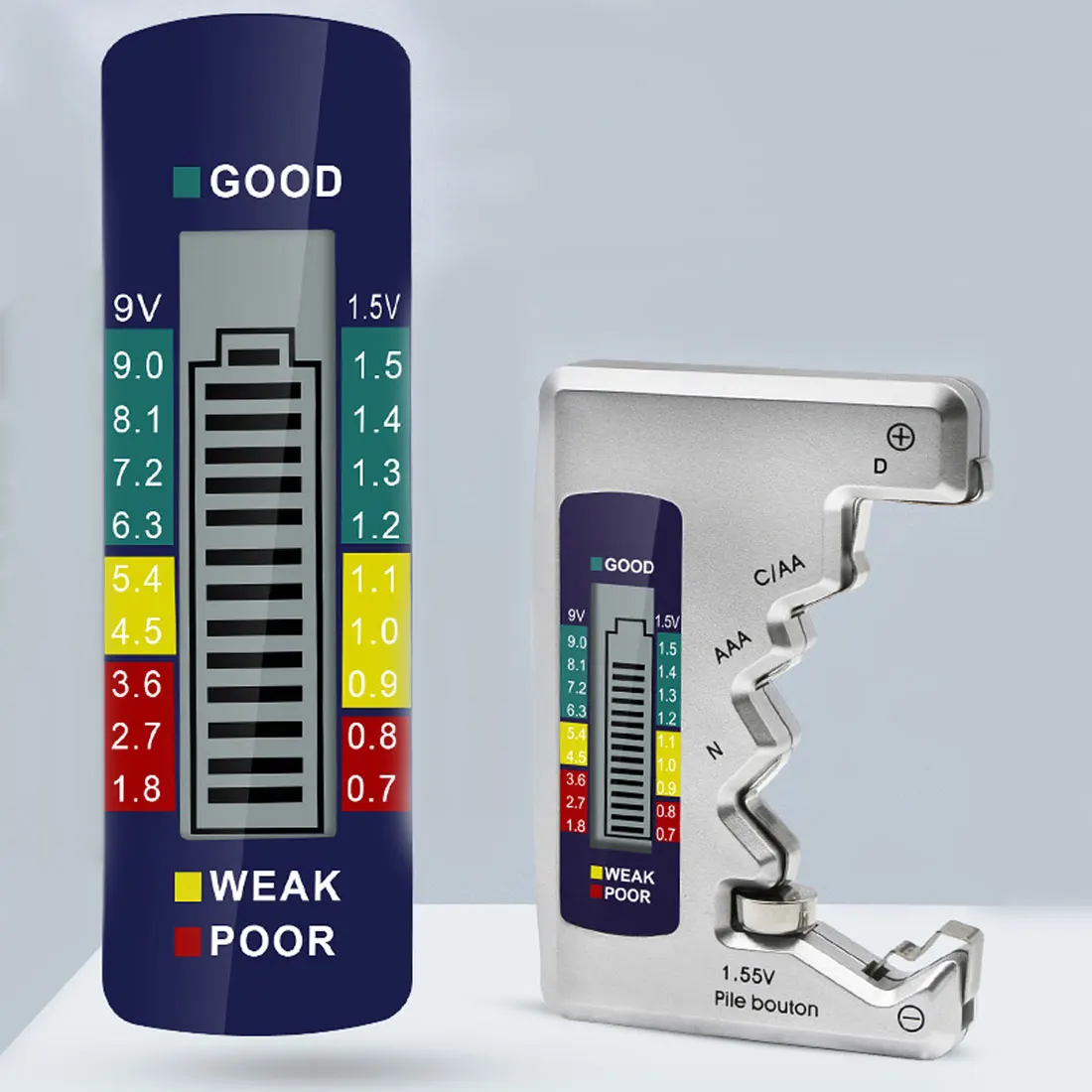 Портативный диагностический универсальный инструмент проверка AAA AA 9 В/1 5 В