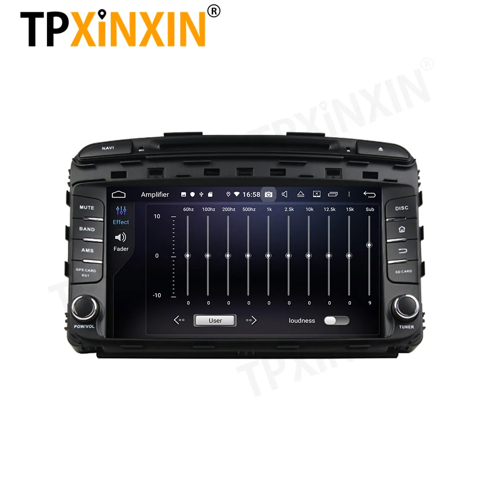 

DSP Android 10.0 PX6 IPS Carplay 4G+128G For Kia Sorento 2015-2017 Multimedia Player Auto Radio Tape Recorder GPS Navi Head Unit