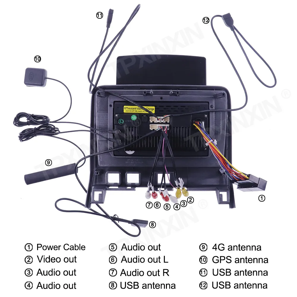 저렴한 닛산 세레나 안드로이드 6 + 128G 무선 Carplay 터치 스크린 스테레오 수신기 6 + 128G 자동차 라디오 플레이어 라디오 IPS 스크린
