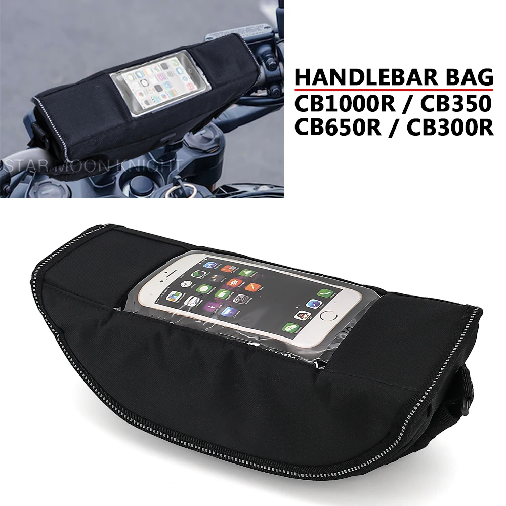 

For Honda CB1000R CB 1000 R CB650R CB350 CB300R Motorcycle Accessories Waterproof Bag Storage Handlebar bag Travel Tool bag