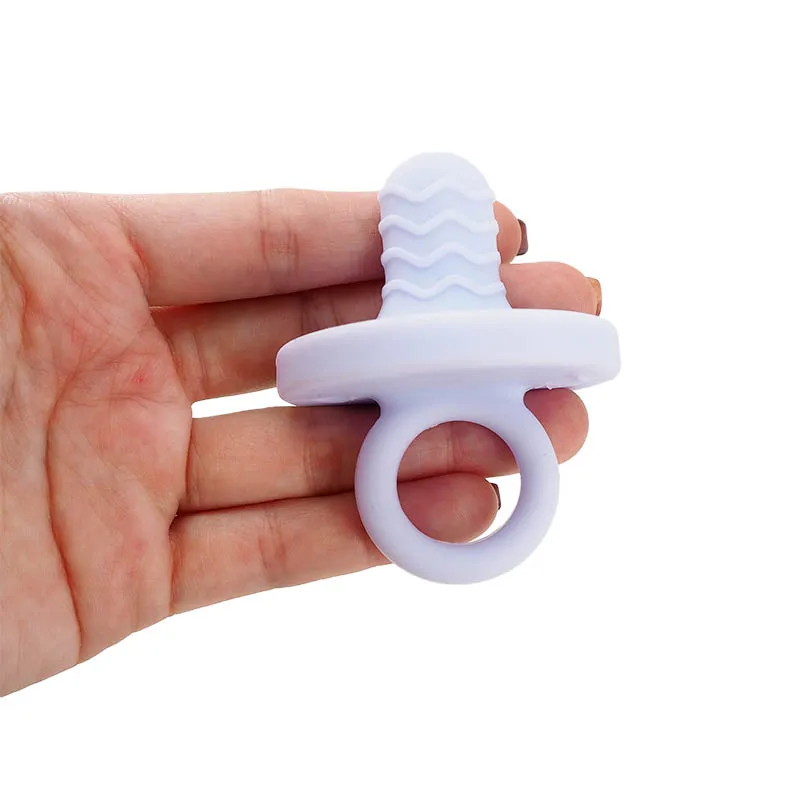 

Chenkai 1PCS Silicone Nipple Baby Teether BPA Free DIY Newborn Infant Nursing Smoothing Teething Chewable Pacifier Accessories