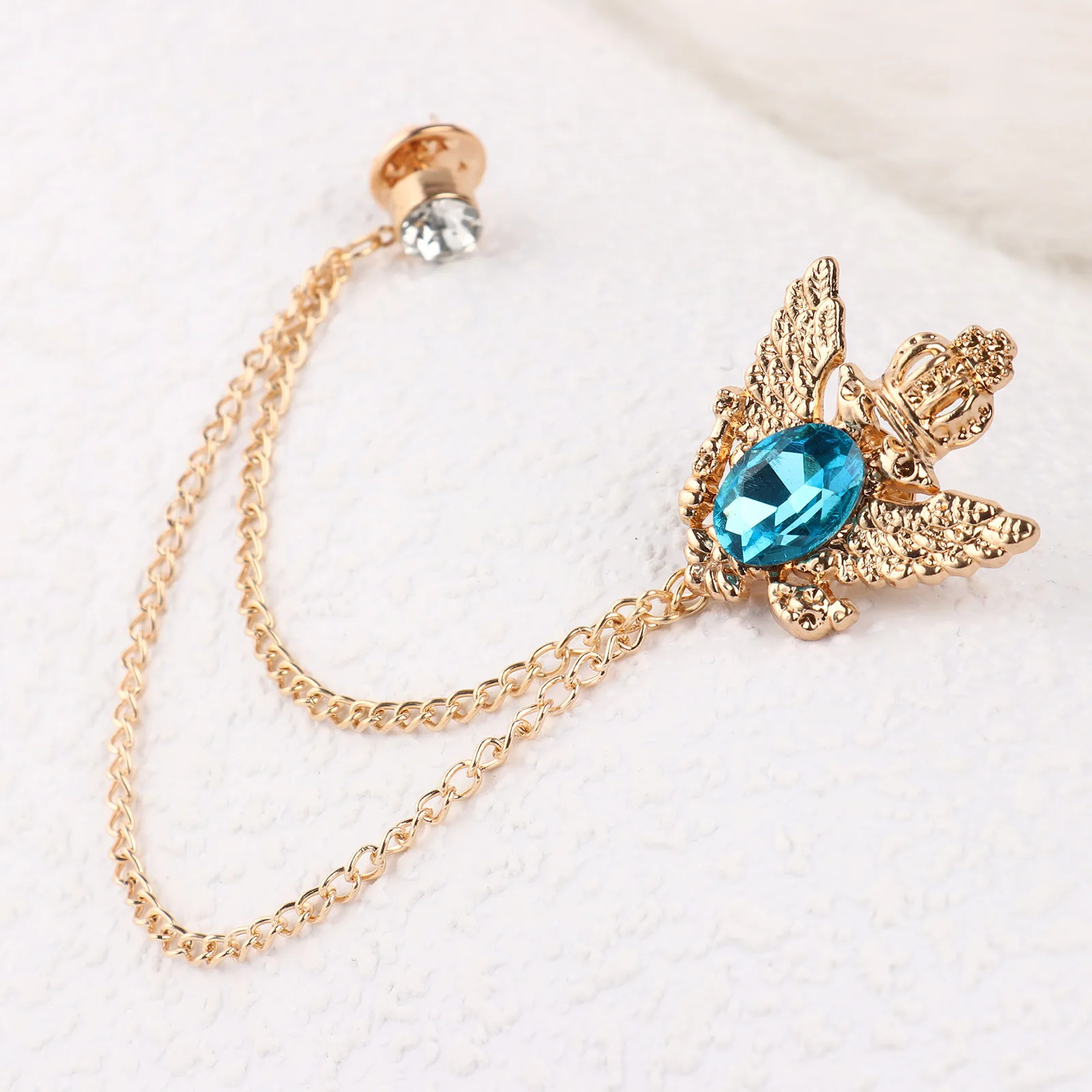 4 шт. с кисточками в стиле ретро цепь украшением виде кристаллов алмаза броши