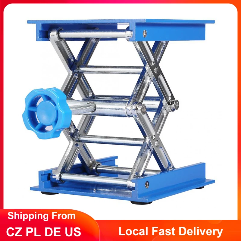 Регулируемый алюминиевый роутер подъемный стол для деревообработки гравировки