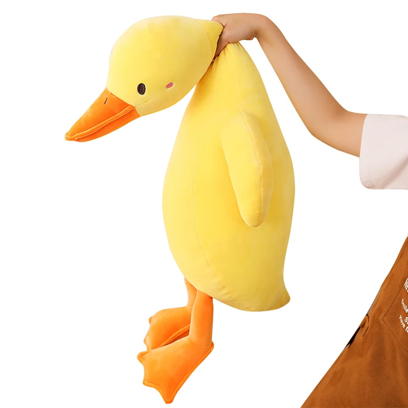 

high quality soft duck plush animal toy pillow is a bridesmaid wedding birthday gift for babies and boyfriends and girlfriends