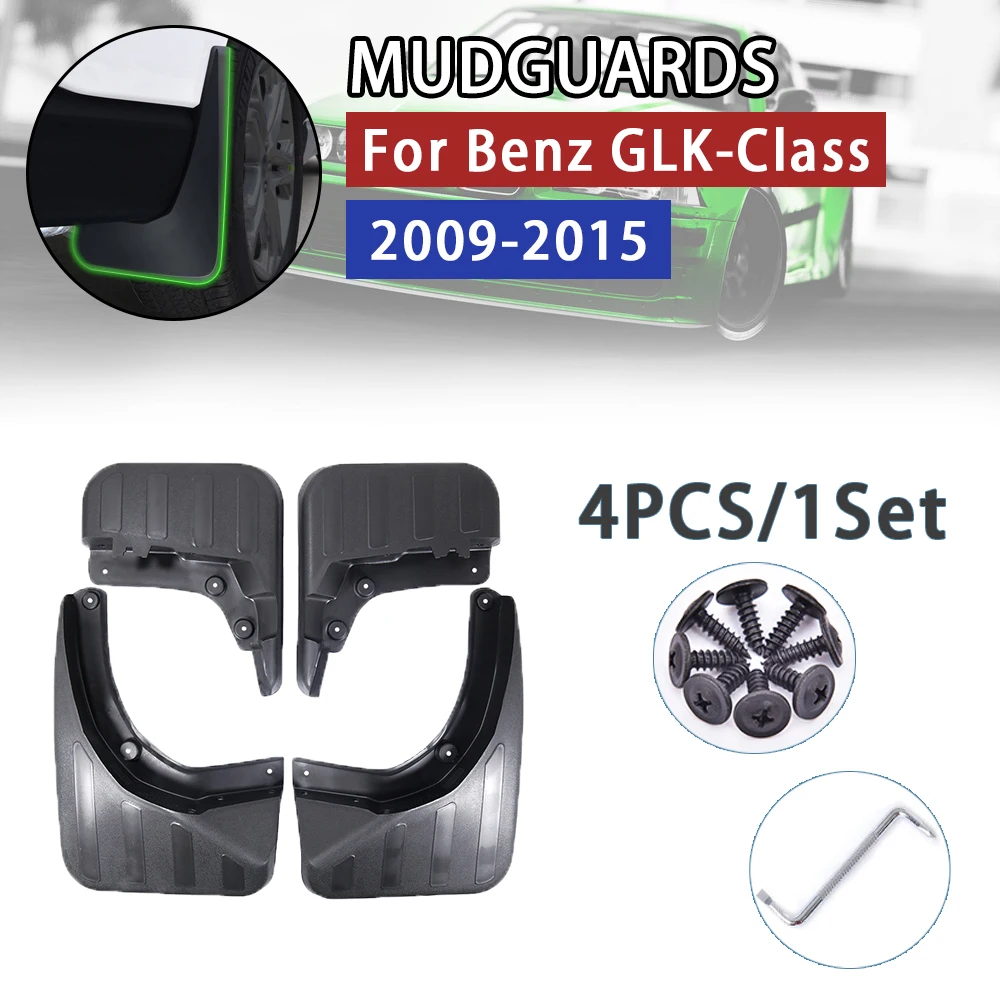 

Брызговик для Mercedes Benz GLK Class X204 2009 ~ 2015 200 250 300 350, брызговик, грязезащитный щит, брызговик, аксессуары 2010 2011