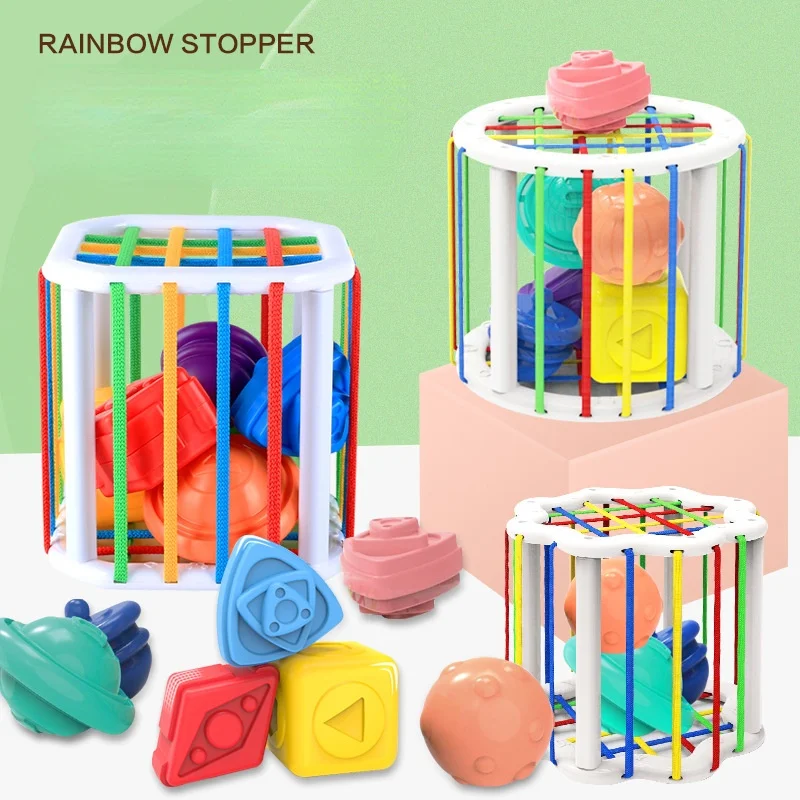 Кубическая игрушка многоцветный пластиковый кубик для обучения Настольная