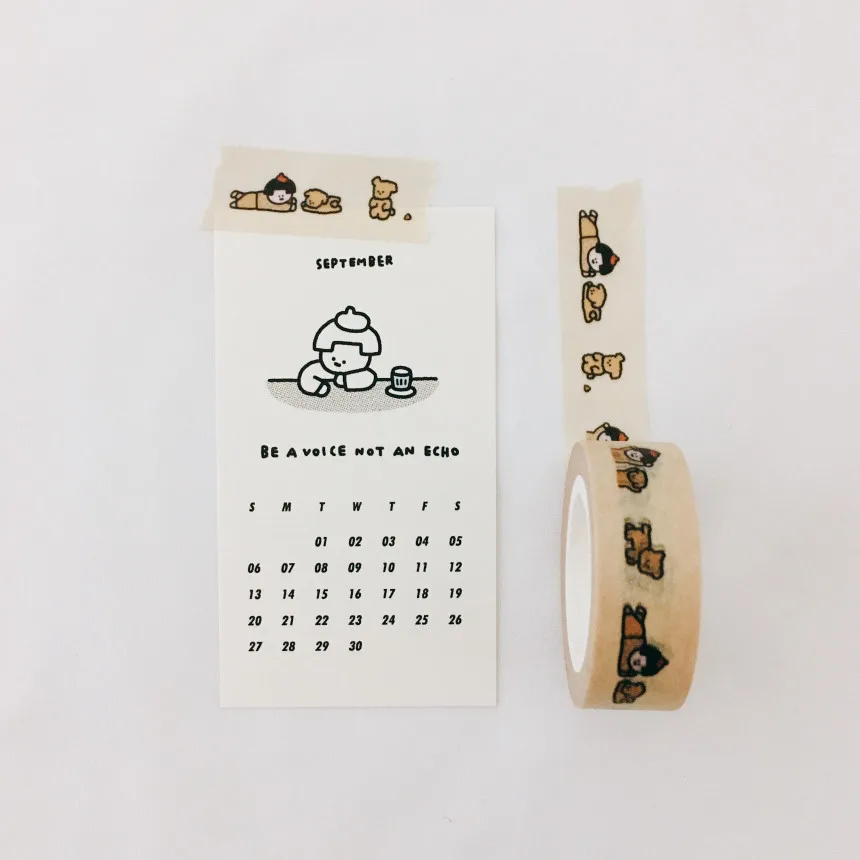 Ins Cute Girl хлебный тюльпан васи лента 5 м карты Note Paper мультфильм креативные наклейки