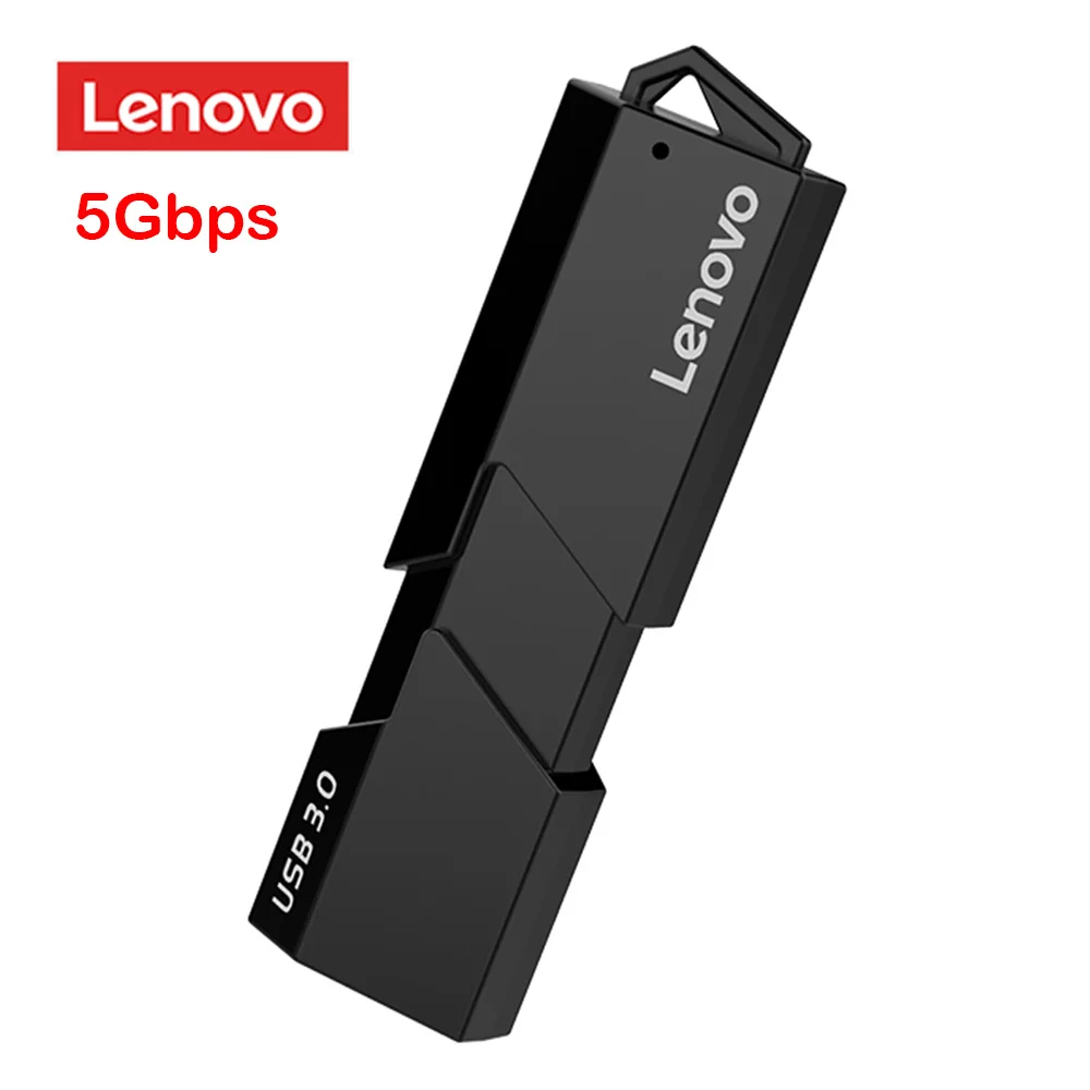 Lenovo D204 5 Гбит/с USB 3 0 кардридер 2 в 1 SD TF адаптер для карт памяти высокоскоростной