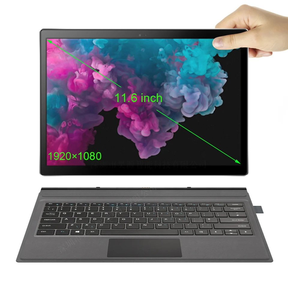 NEW Laptop Tablet 11.6 Inch MTK6797 (X27) Deca-core Android 128GB ROM Camera 13.0mp 4G LTE 2 in 1 notebook With Keyboard | Компьютеры и
