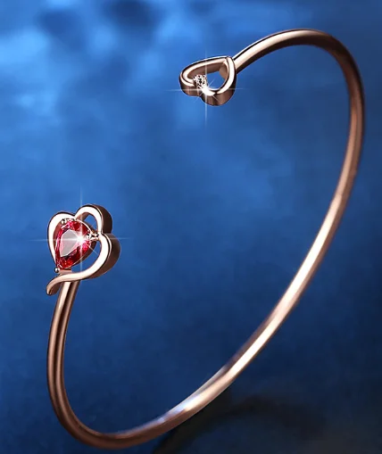 

YAM17 925 Silver Zircon Bracelet Girl Birthday Party DIY Bracelet Gift