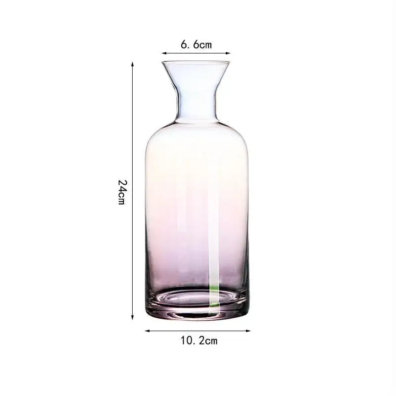 

1.1L Glass Water Pot Transparent Glass Coffee Pot With Wooden Ball Heat Resistant Juice Teapot Water Jug Livingroom Decrorations
