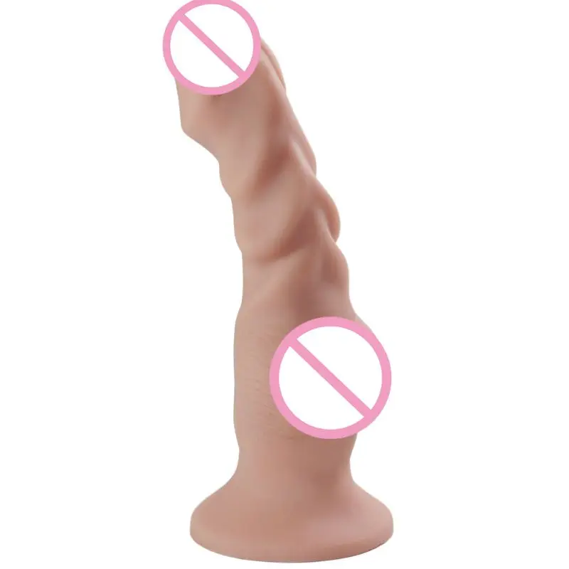 Реалистичный силиконовый фаллоимитатор точки G анальная пробка Анальная с