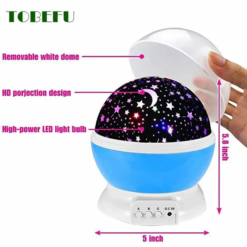 Новинка светящиеся игрушки романтическое звездное небо светодиодный проектор