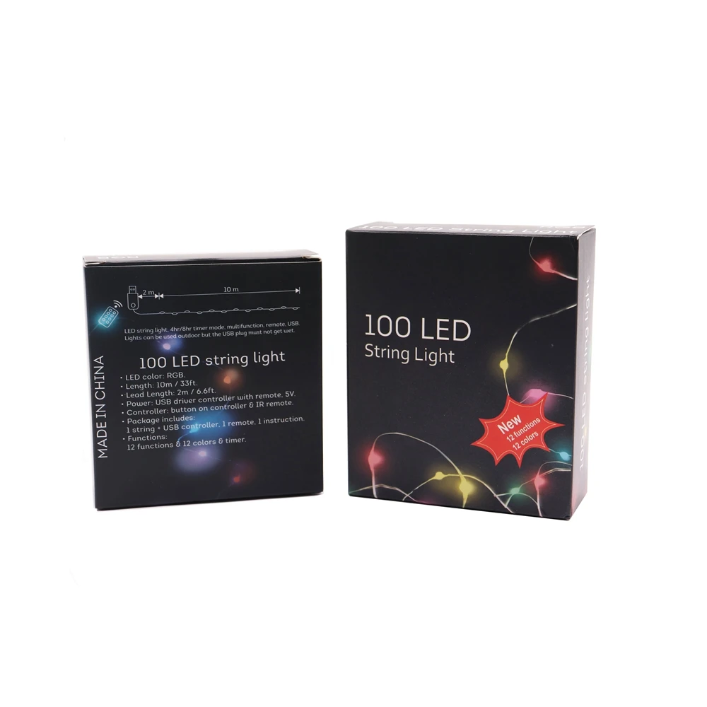 

Light String LED Decorative Light String For Bedroom WS2812B RGB LED Lights Bluetooth USB Full Color Addressable Individually