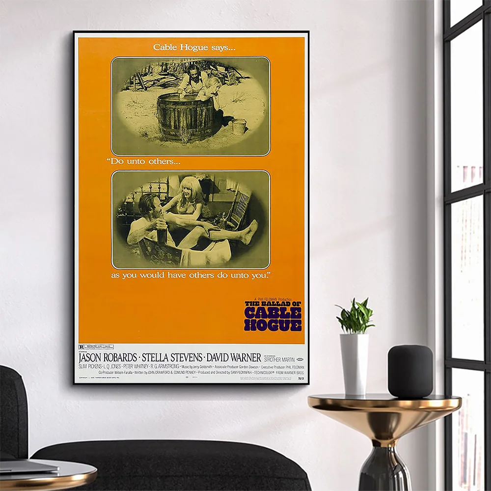 

WM3270 The Ballad of Cable Hogue Classic Movie HD Silk Fabric Poster Art Decor Indoor Painting Gift