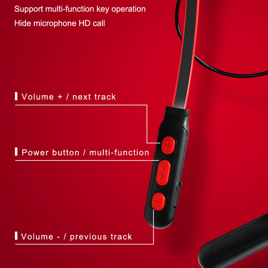 B11 Беспроводной Bluetooth наушники со светодиодными огнями V4.1 гарнитуры с завязками