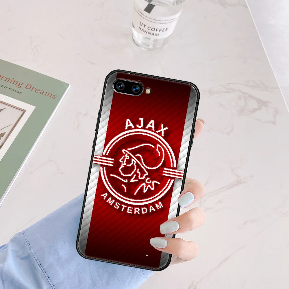 

Ajax Team Phone Case Cover Hull For HUAWEI Honor 6A 7A 7C 8 8A 8S 8x 9 9x 10 10i 20 Lite Pro black Back Soft Etui Tpu Prime