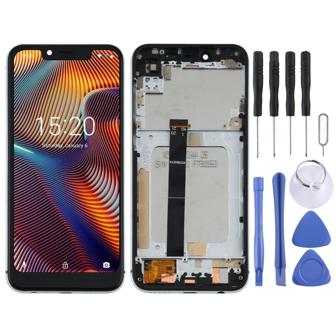 IPartsBuy для ЖК-экрана Umidigi A3 Pro и дигитайзера в сборе с рамкой | Мобильные телефоны
