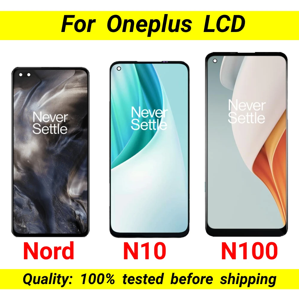Pantalla LCD Original para Oneplus Nord N10, montaje de digitalizador con pantalla t&aacute;ctil, 5G, N100, BE2013, BE2029-0