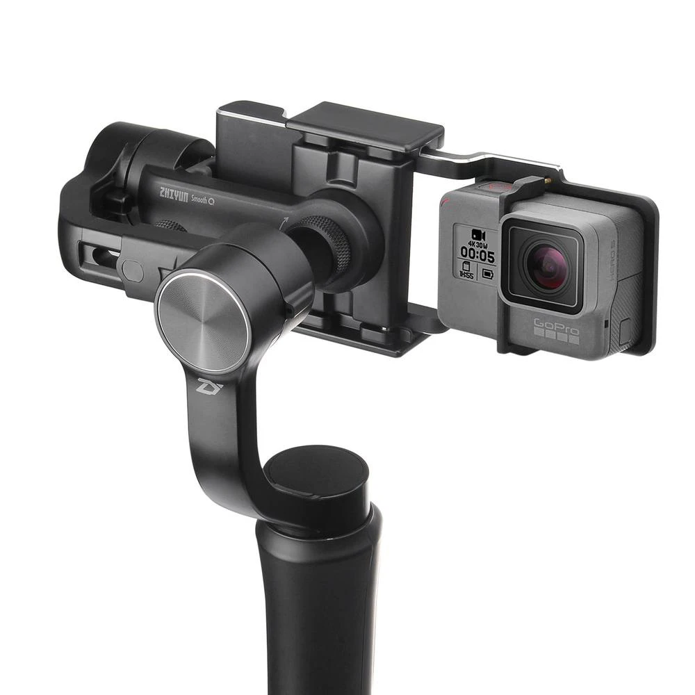 PGYTECH переключатель Монтажная пластина Адаптер для Gopro 4 3 + xiaoyi DJI Osmo Mobile 2 Zhiyun Smooth Q