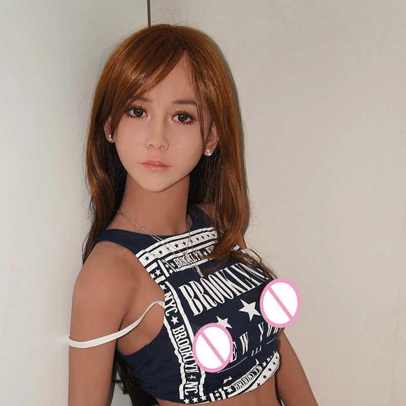 Реалистичная секс-кукла из полного силикона с длиной 158-168 см, животной вагиной, анальным мастурбатором, скелетом и любовной куклой# on.