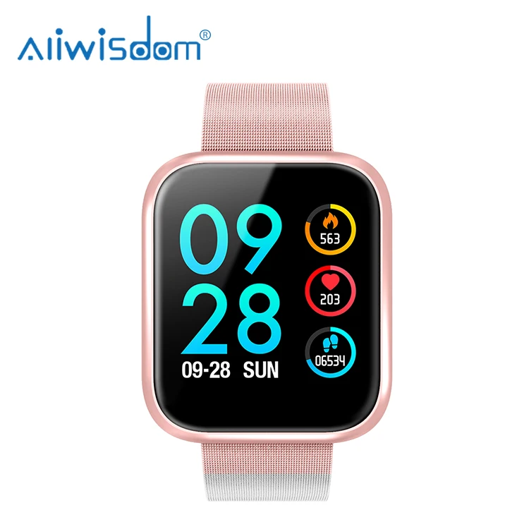 

P70 Smart Watch Men Smartwatch Blood Pressure Monitor Waterproof Android Watch Full Touch Screen Women Smart Bracelet for Xiaomi