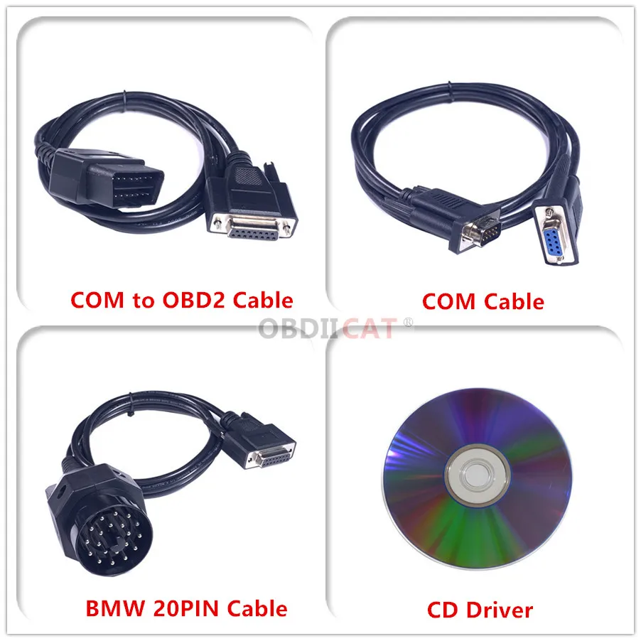 Carsoft 6.5 Diagnostic Tool For B--M-W ECU Programmer/MCU OBD2 Scanner E30/E36/E46/E34/E39/E53/E32 with RS232 PC Interface | Автомобили и