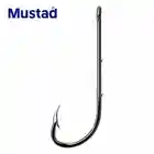 1 упак.лот крючки Mustad для живой приманки, кастинговое удилище 92647-bn #, двойные крючки с зазубриной, крючки Pesca Рыбная ловля, рыболовные аксессуары