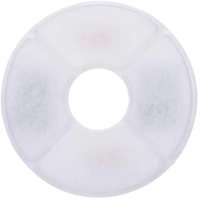 

35# Replacement Filter Pet Flower Cat Drinker Dog Drinker Automatic Cycle Replacement Filter 6 Pack Water Fountain Pets Drink Fi