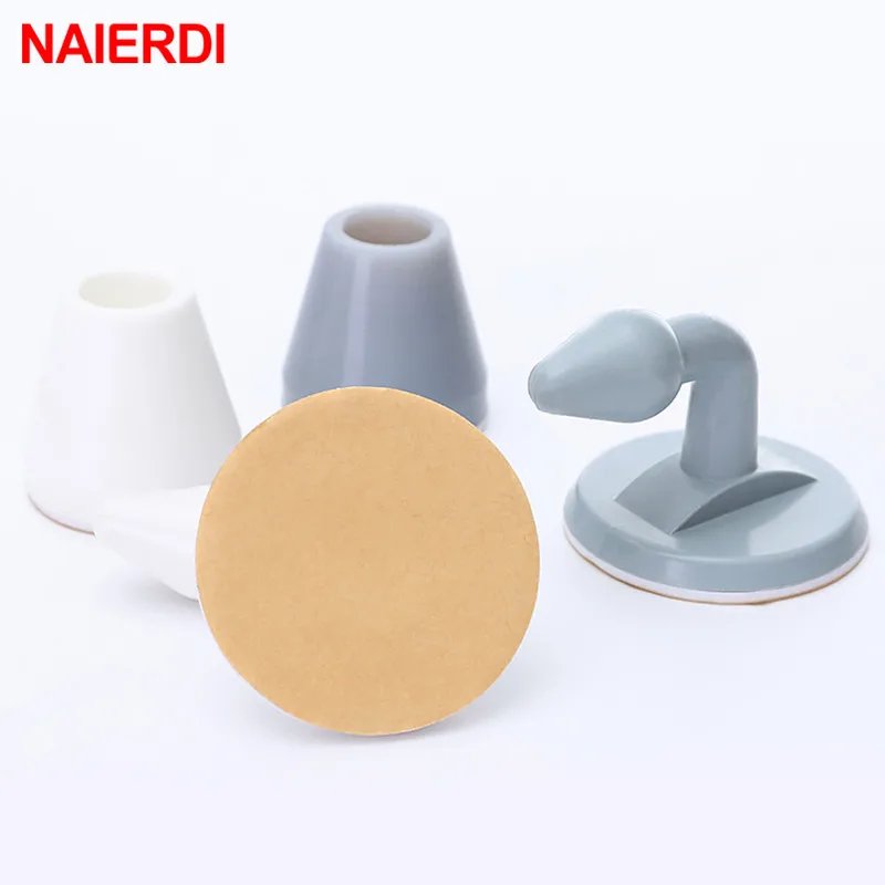 NAIERDI ABS силиконовая дверная пробка дверной замок защитная накладка защита от