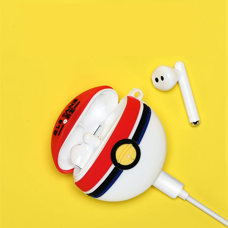 Чехол для наушников s для huawei FreeBuds 3 Чехол мультяшный 3D Мягкий силиконовый Противоскользящий защитный чехол