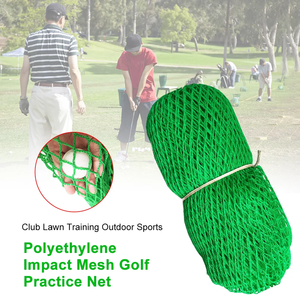 

Training Backyard Impact Mesh Lawn Outdoor Sports Garden Club Golf Practice Net Elastic Home Polyethylene Portable Barrier