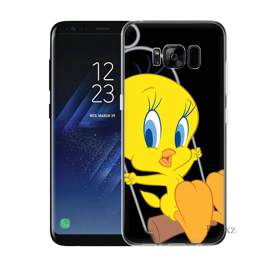 H9 Телефон чехол для Samsung S3 S4 S5 S6 S7 S8 S9 S10E S10Plus Note 8 9 M10 M20 M30 M40 жёлтая птица мультфильм Tweety - Цвет: H9