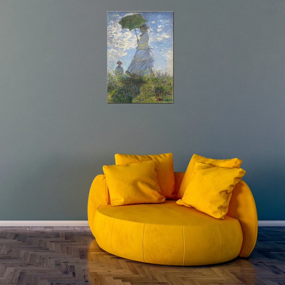 Клод Моне и сон Жан на горе настенное искусство для украшения дома известное