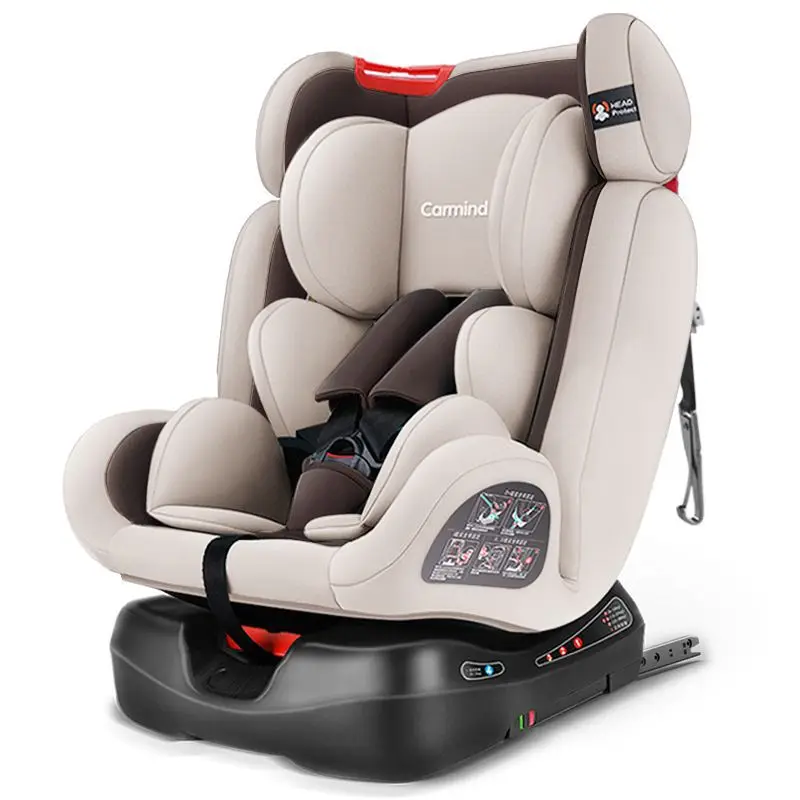 Car Child Safety Seats For 0-12 Years Old Baby ISOFIX Hard Interface Kids Safety Chair Can Sit And Lie Adjustable 165 Degree