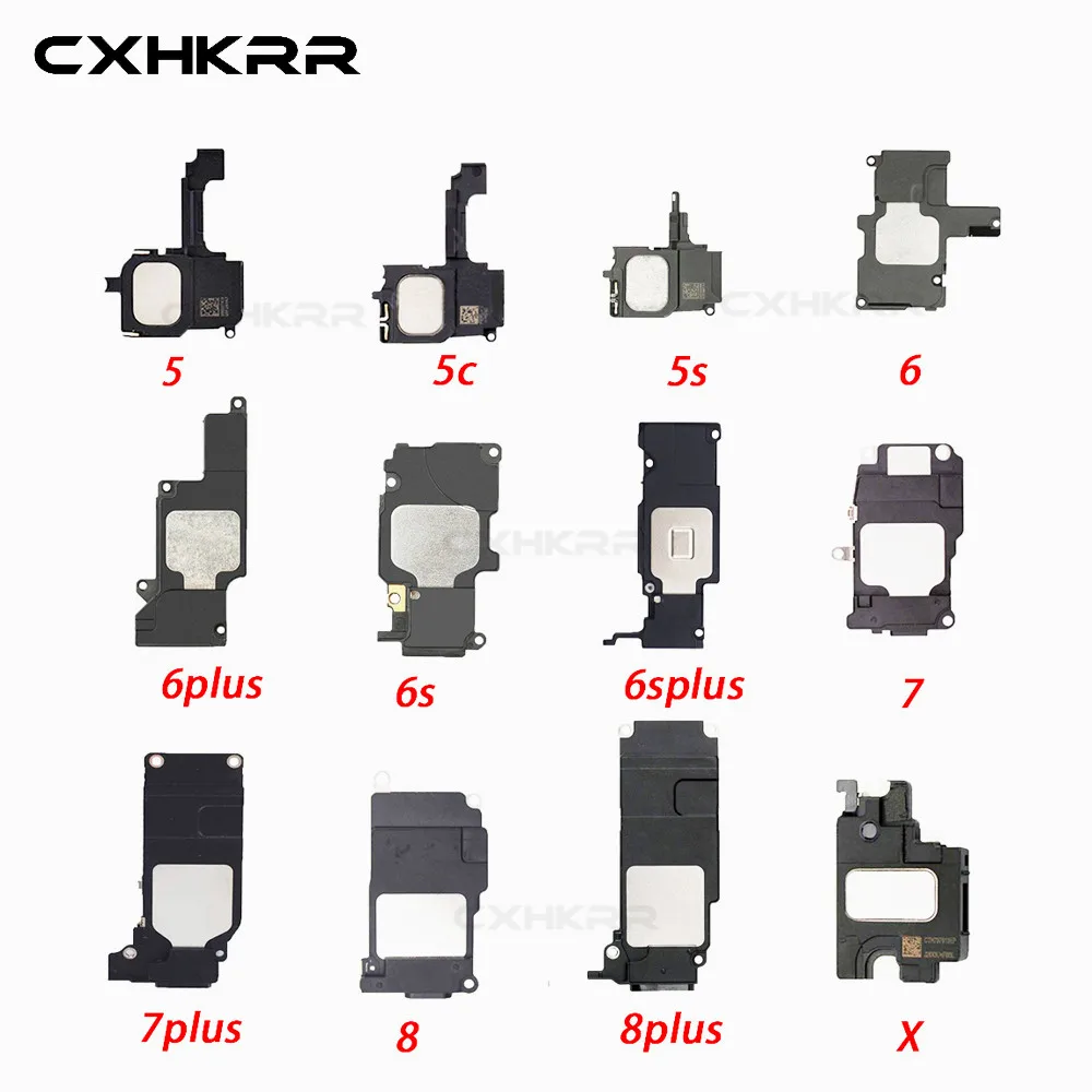 

For iPhone 5 5c 5s 6 6s 7 8 8 Plus X New Ringer Ringtone Loud Speaker Buzzer Sound Replacement