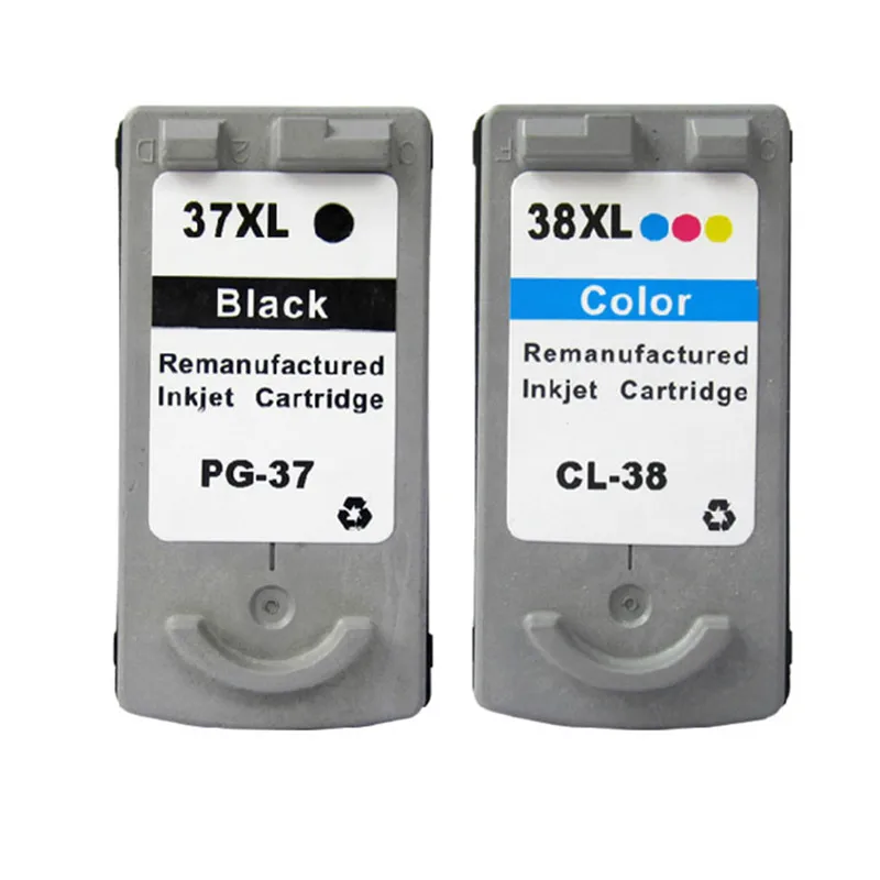 Картридж PG 37 CL 38 совместимый для принтера Canon Pixma MP140 MP190 MP210 MP220 MP420 IP1800 струйный