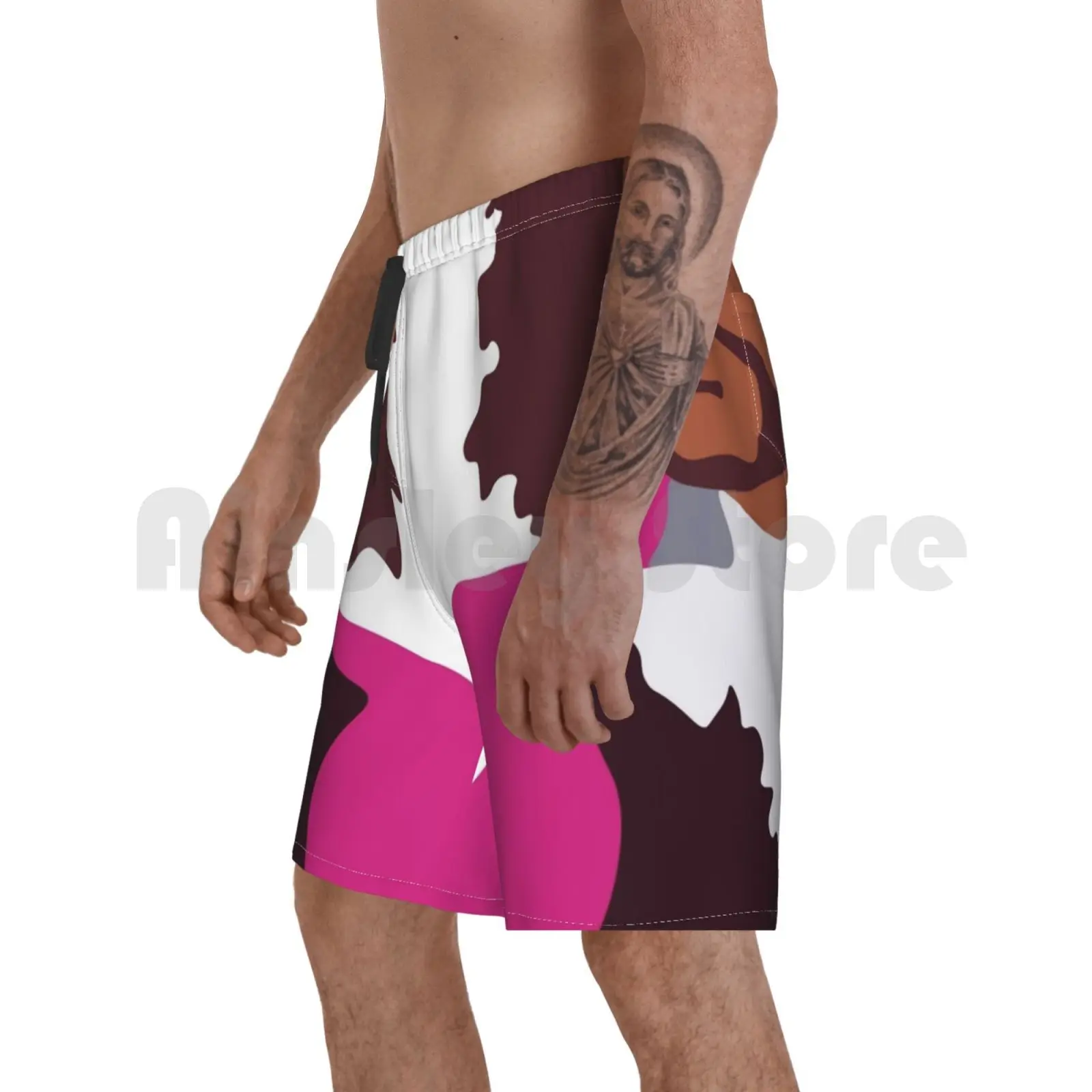 

Пляжные шорты Daveed Digs, как Томас Джефферсон в Daveeddiggs Daveed Diggs Hamtilon