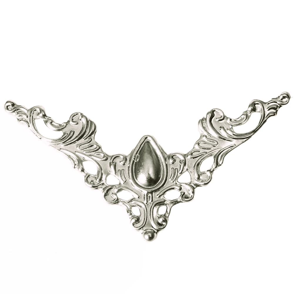 Металлические угловые кронштейны золотистые бронзовые 40 мм 24 шт. чехол для