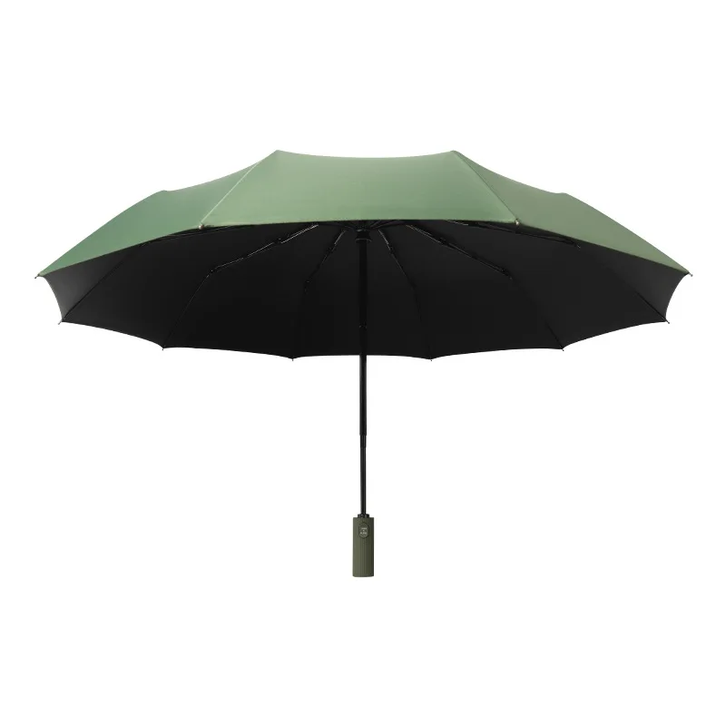 

automatic three fold umbrella men and women business retro gentleman sunshade sunny umbrella custom advertising umbrella