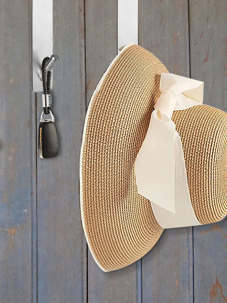 Крючок для двери душа, кухонное хранение, безрамное крепление для полотенца, держатель для ванной комнаты, органайзер для вешалки одежды в доме.