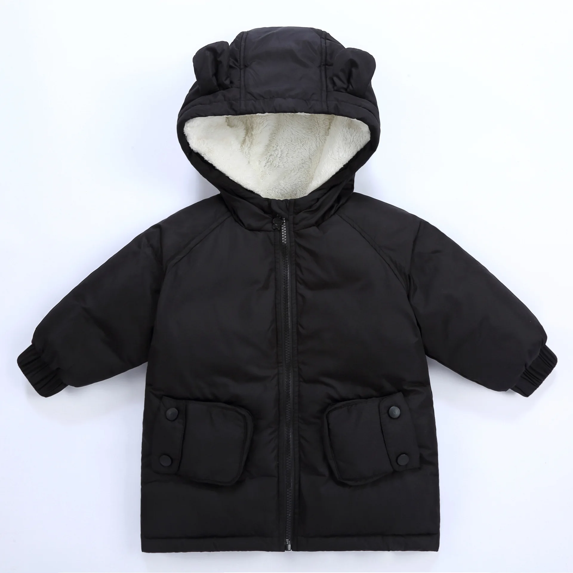 Детская зимняя куртка коллекция 2019 года повседневное пуховое хлопковое пальто с