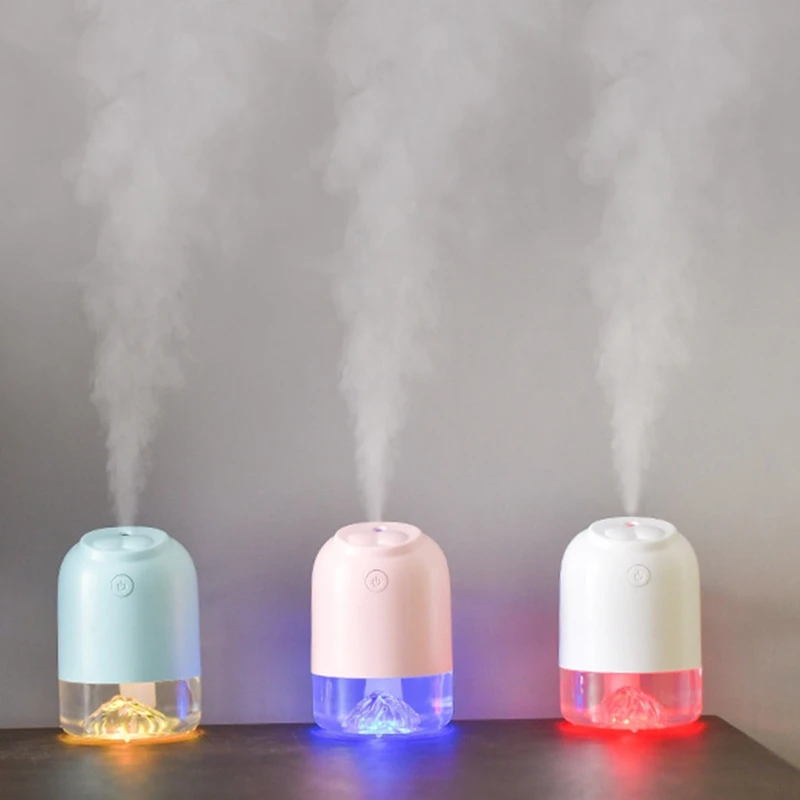 Увлажнитель воздуха ультразвуковой с Usb и светодиодной подсветильник кой 7
