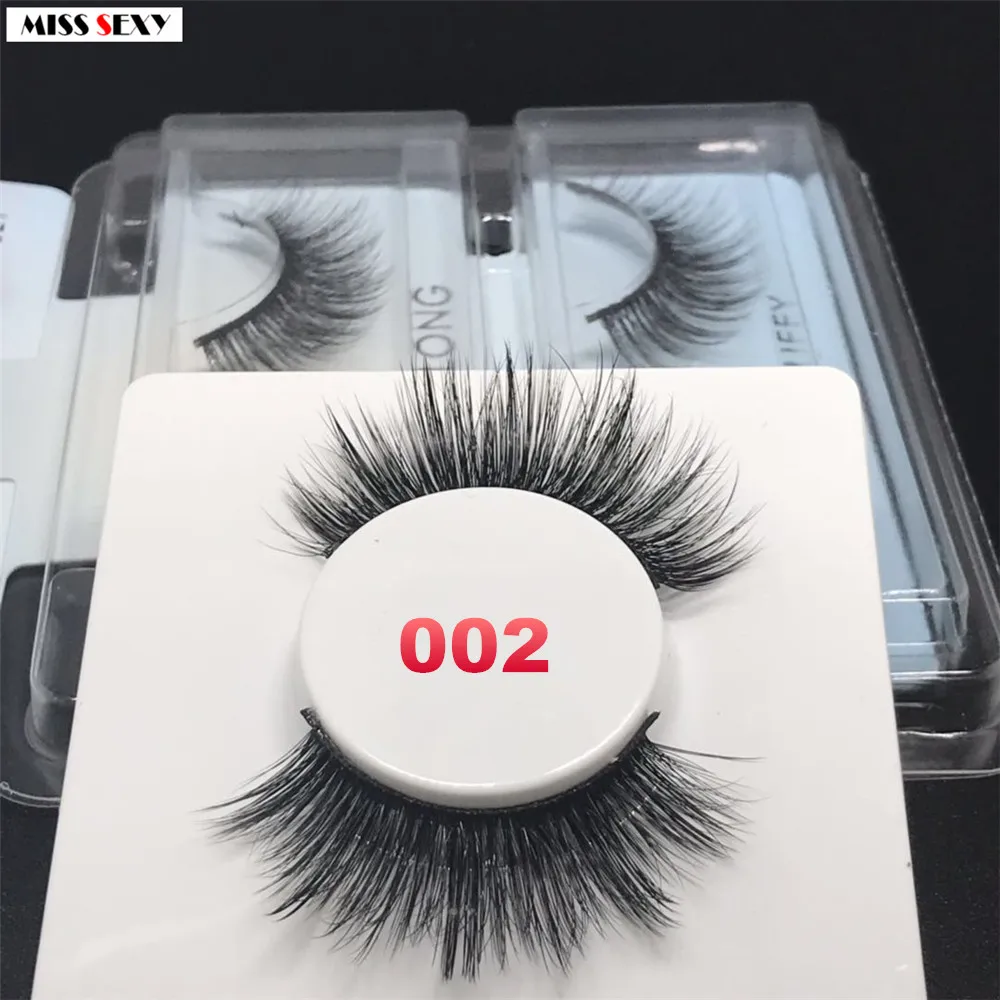 8 пар Misssexy lash 3d норковые ресницы натуральные накладные длинные для макияжа