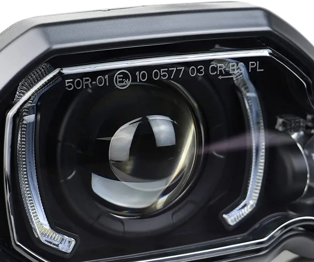 Светодиодные мотоциклетные фары K1200R дальнего/ближнего света с сборкой набор