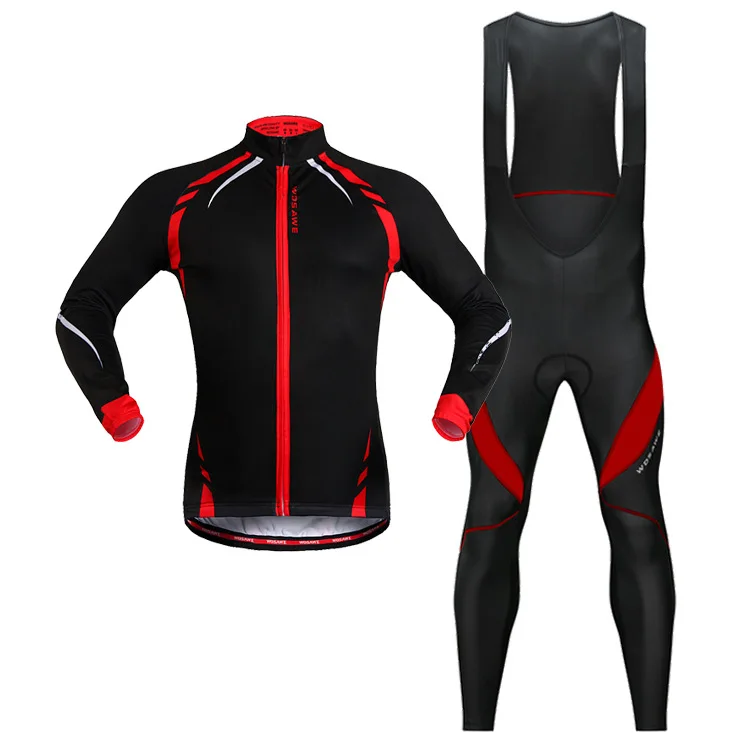 WOSAWE горный велосипед Велоспорт Джерси теплый флисовый велосипедный Топ для езды