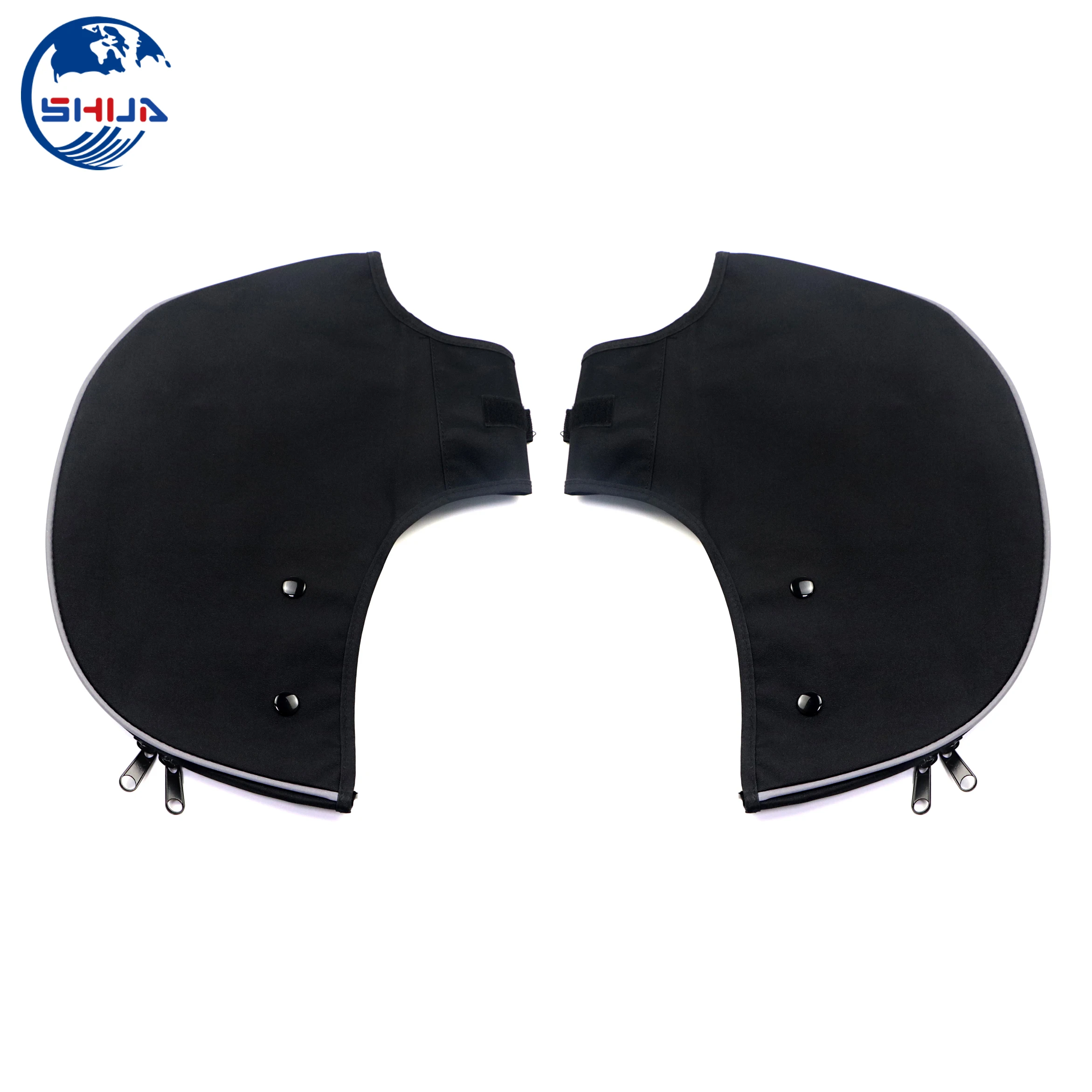Motorcycle Soft Lowers Chaps Leg Warmer Bag For Harley Sportster XL 883 1200 w/ Engine Guard |